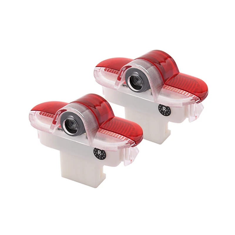 LED Projector Lamp Car Door Step Lights Accessory For Golf 3 4 Beetle Jetta MK4 Bora Sharan Touran Lavida Caddy MK3 Polo