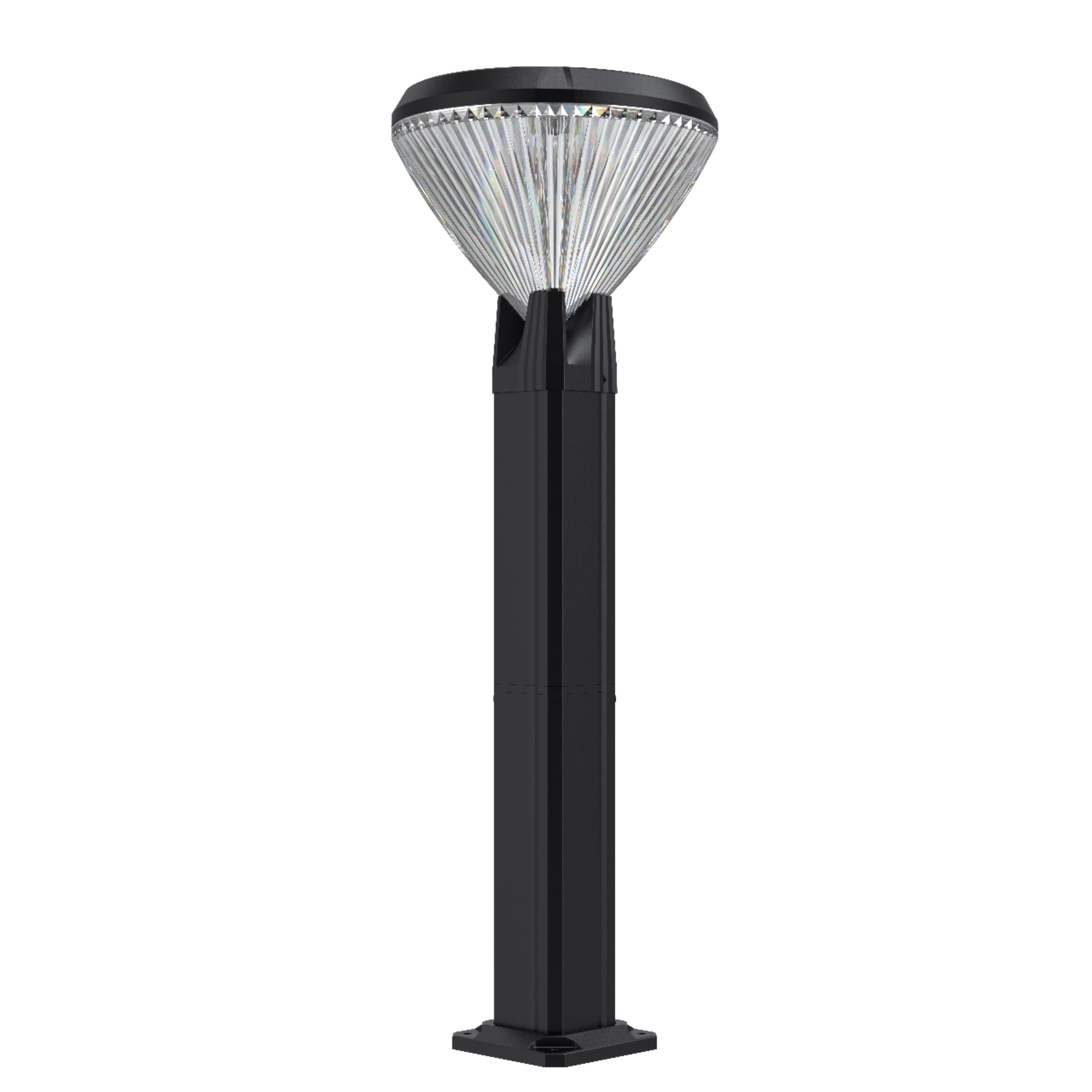 Solar Garden Light Charging Battery IP65 Waterproof Yard Park Bollard Light Road Decoration Outdoor Lawn Landscape Lights