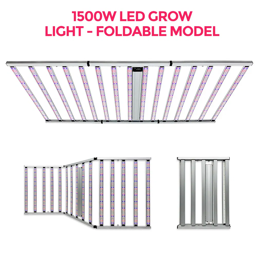 Customize Samsung 301h Evo LED Grow Light Fixture Full Spectrum Foldable Grow Lamp for Indoor Commercial Cultivation