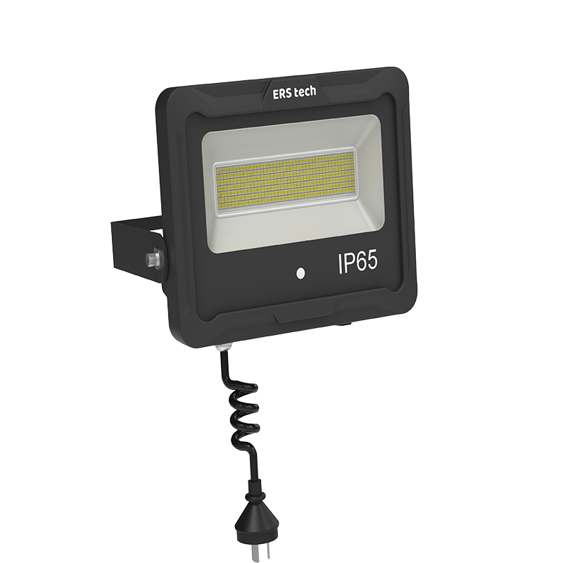 IP65 Waterproof COB LED Spotlight Projector 60W High Bright Wall Mountable Tunnel Stadium Tennis Court Floodlight