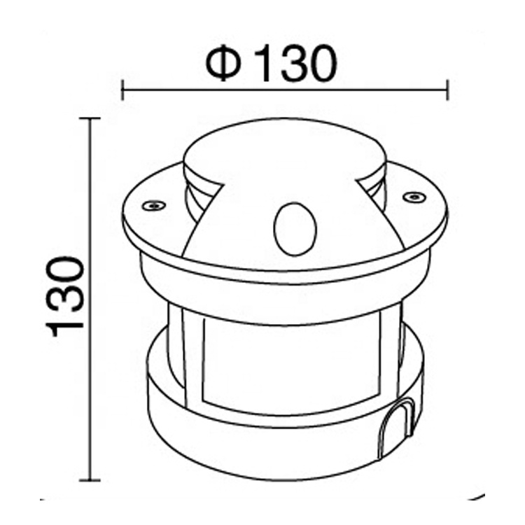 Recessed Driveway Ground
