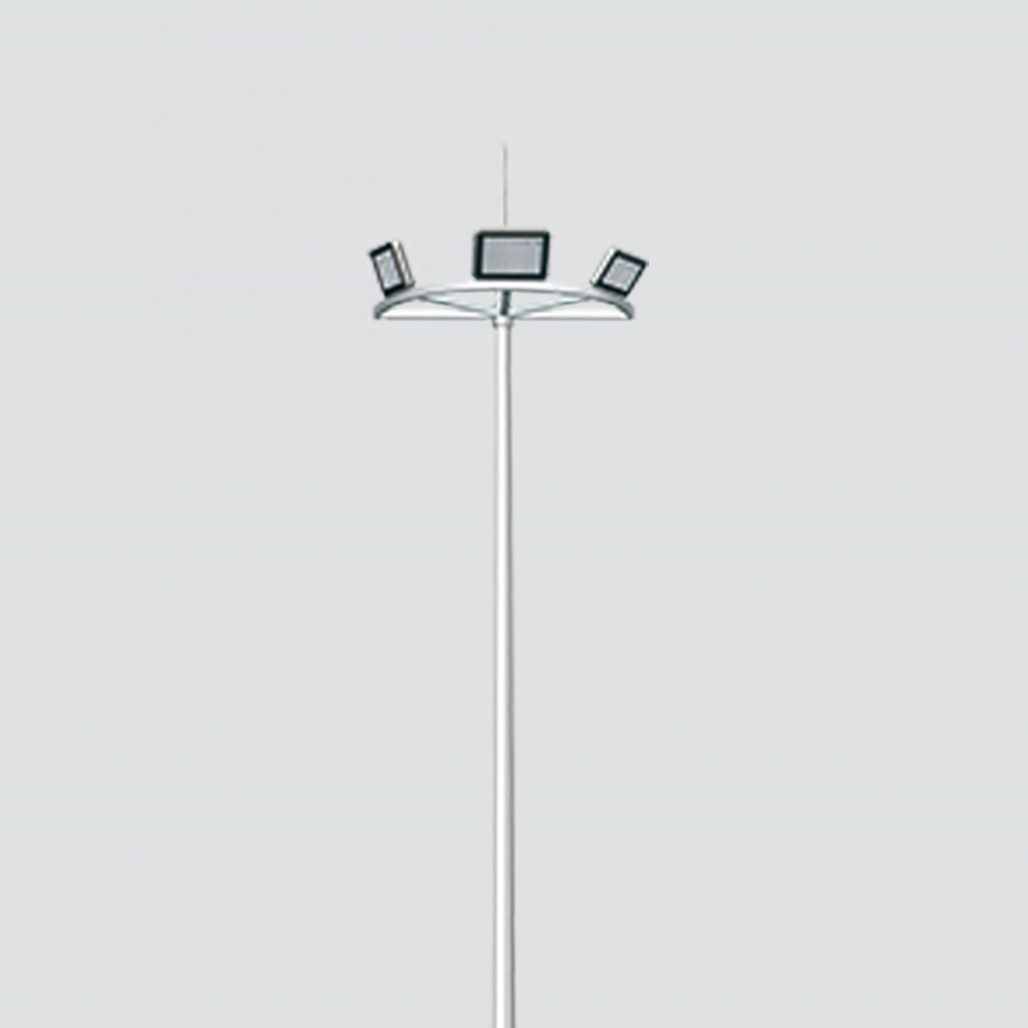 High Efficiency LED IP65 Waterproof Aluminum Hot Dip Galvanized E27 High Mast Light for Stadium Lighting