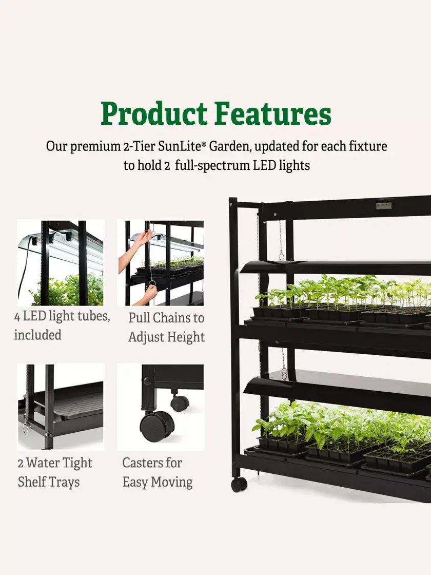 Factory Price Super-Efficient LED Grow Light System for Home Garden