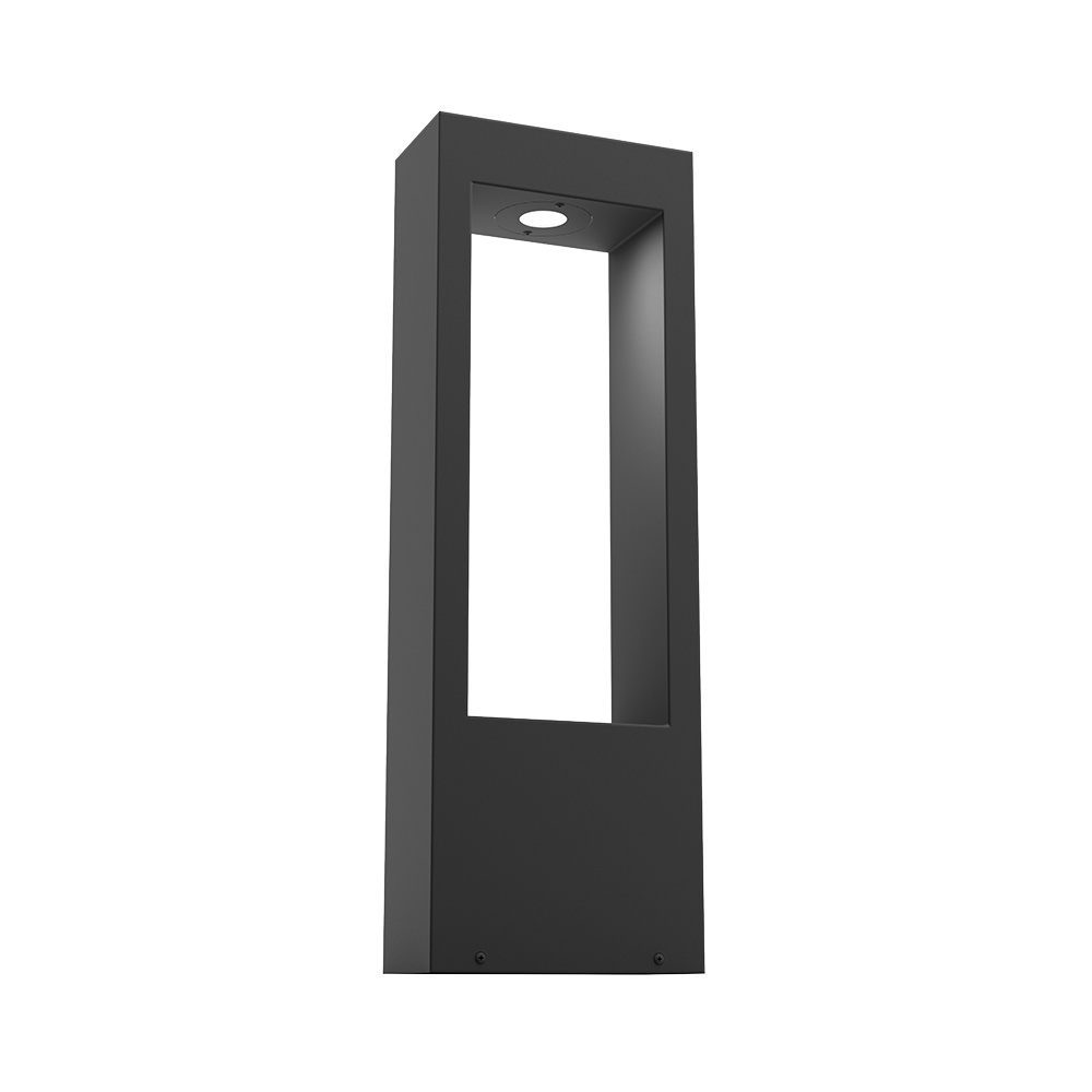 Modern IP65 Waterproof LED Bollard Lamp Outdoor Garden Porch Illumination Decorative Pillar Light for Lawn AC Power Supply