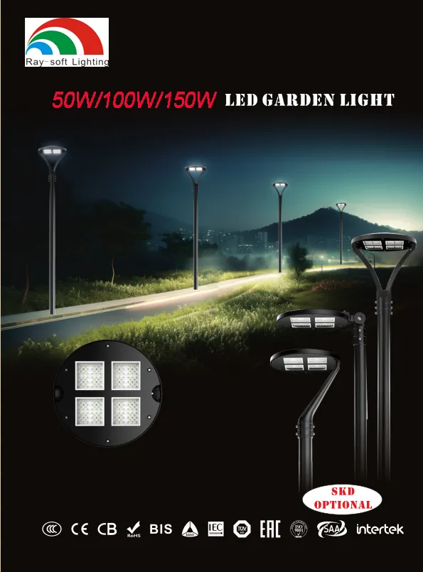LED Outdoor Post Top Garden Light