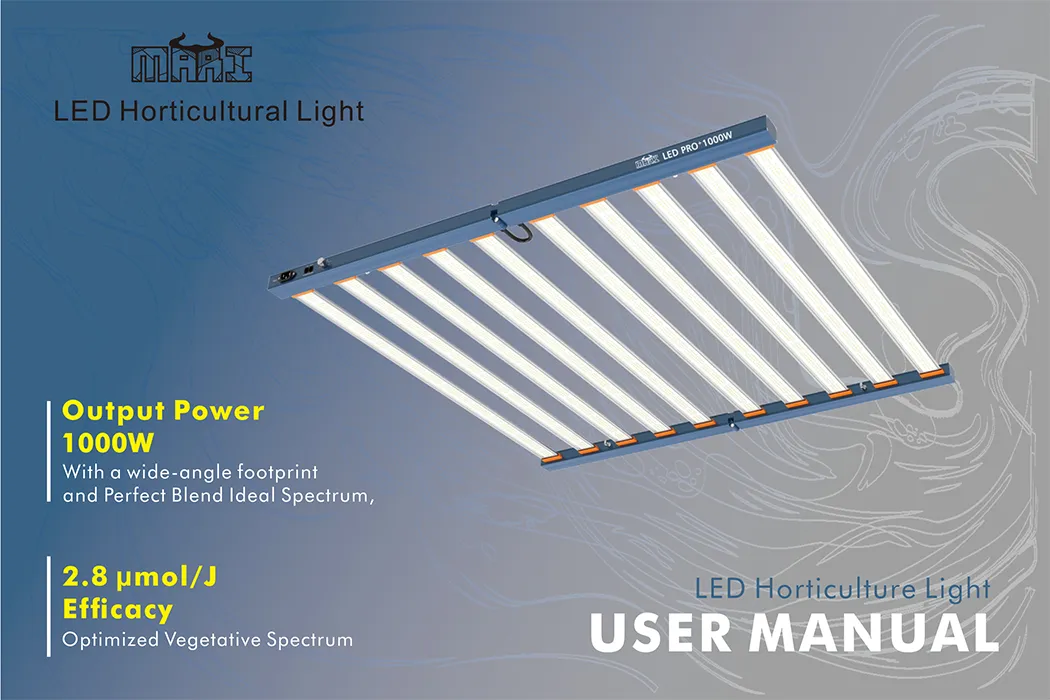 Full Spectrum LED Grow Light Details