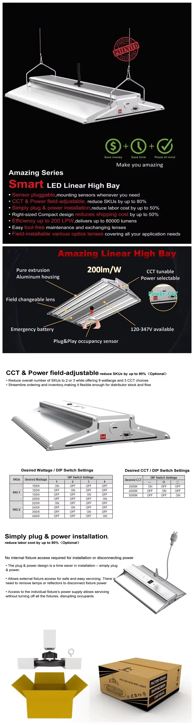 LED Linear High Bay