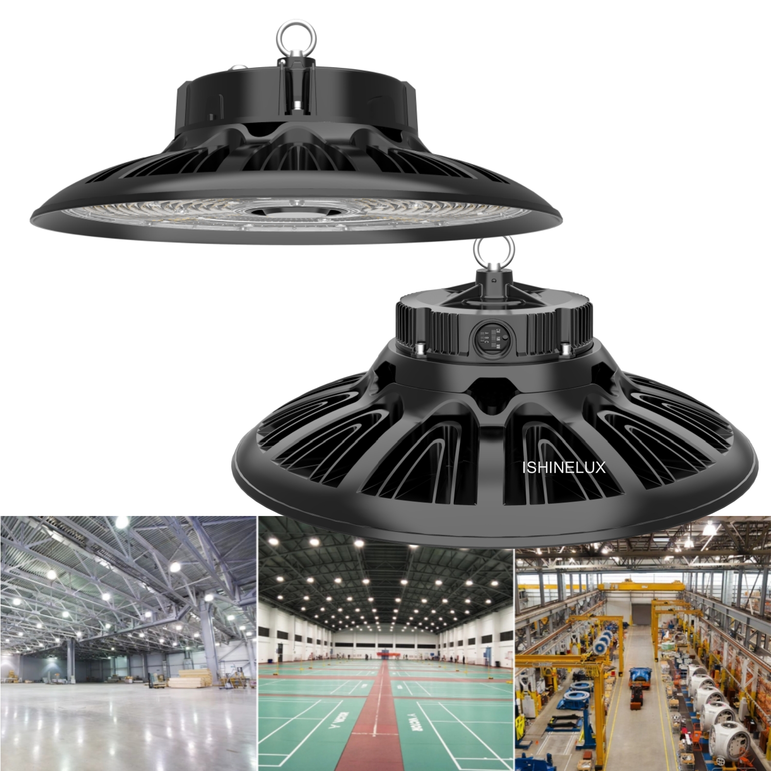 500W UFO LED High Bay Light 300W 400W 500W IP65 Industrial Warehouse Factory Lighting