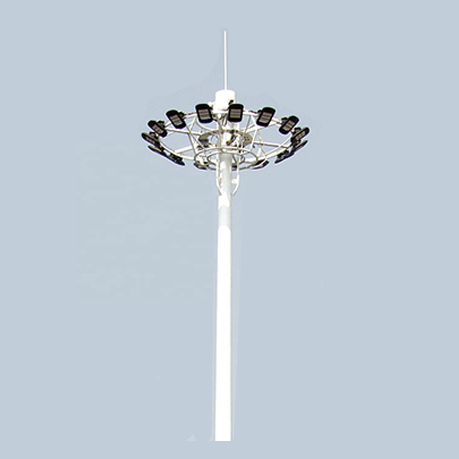 High Efficiency LED IP65 Waterproof Aluminum Hot Dip Galvanized E27 High Mast Light for Stadium Lighting