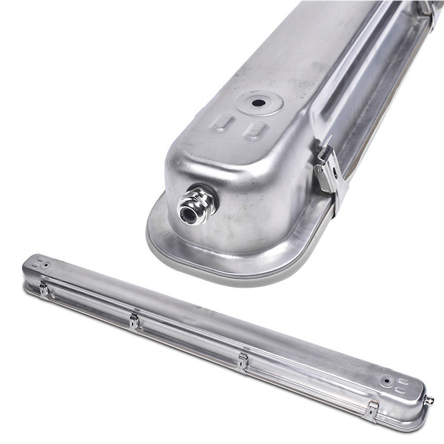 Stainless Steel+Tempered Glass LED Tri-Proof Light IP66 Ik10 20W 40W 50W