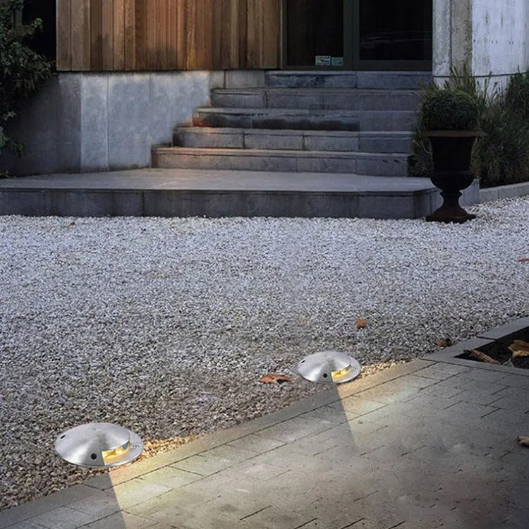 IP67 Stainless Steel Body Side View 3W/6W LED In-ground Light Buried Stair Step Light LED Underground Lighting