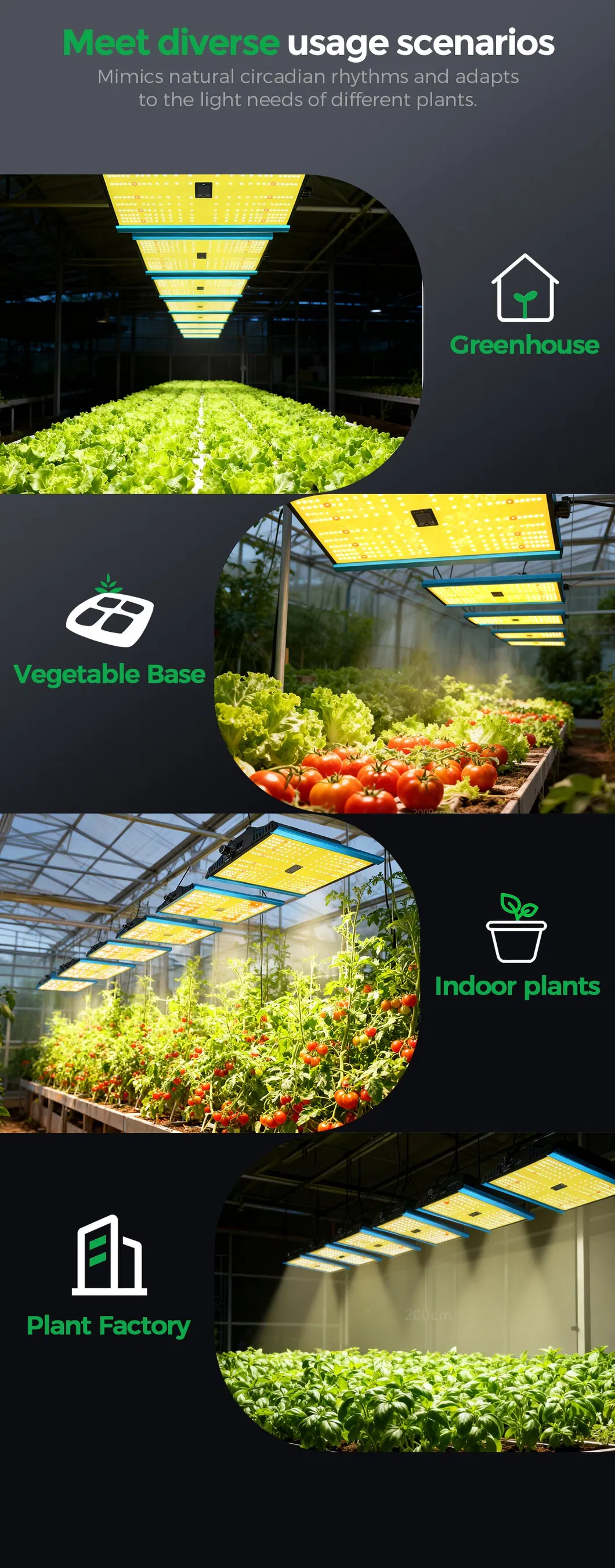 CY Series LED Grow Light Detail 5