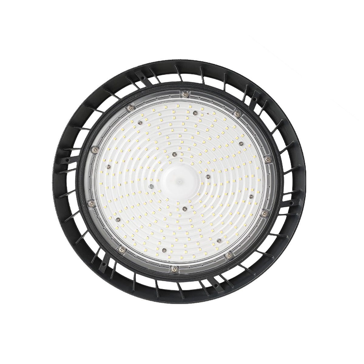 Ultra Bright LED UFO High Bay Fixture for Large Area Lighting, Commercial Ceiling Light for Logistics Centers &amp; Sports Halls