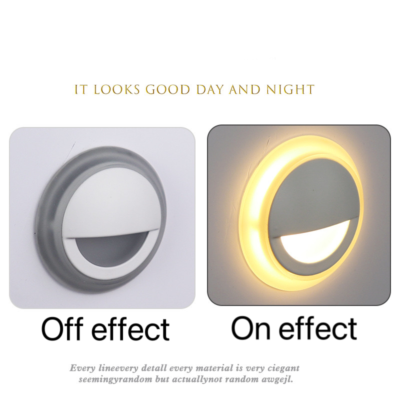 New Design Mini Small Outdoor Recessed Stair Lighting Foot Led Step Light Wall Recessed Stair Lighting