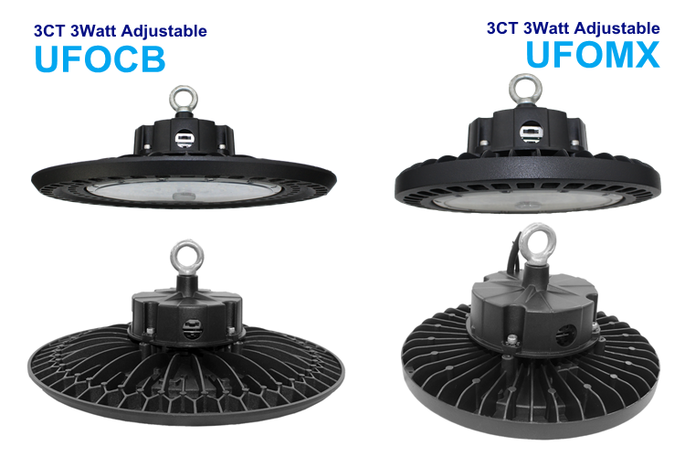 HonLight 150W UFO LED Dimmable High Bay Light IP65 Rated for Workshop