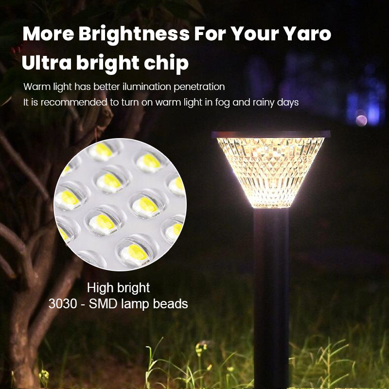 Solar LED Garden Light for Outdoor Decor Waterproof Lawn Bollard and Wall Lights Solar Powered with Wholesale Competitive Price
