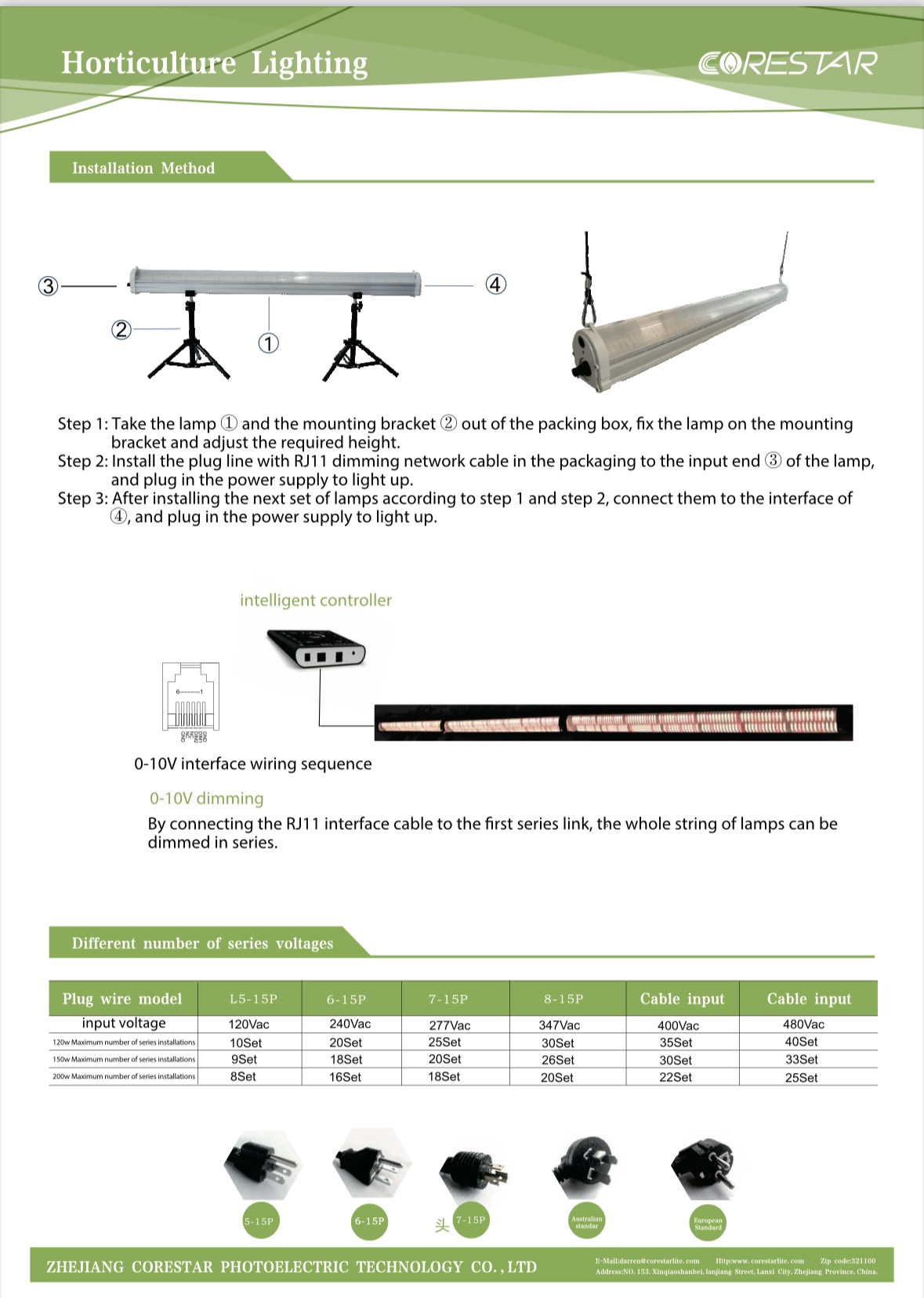 LED Grow Light Specification 3