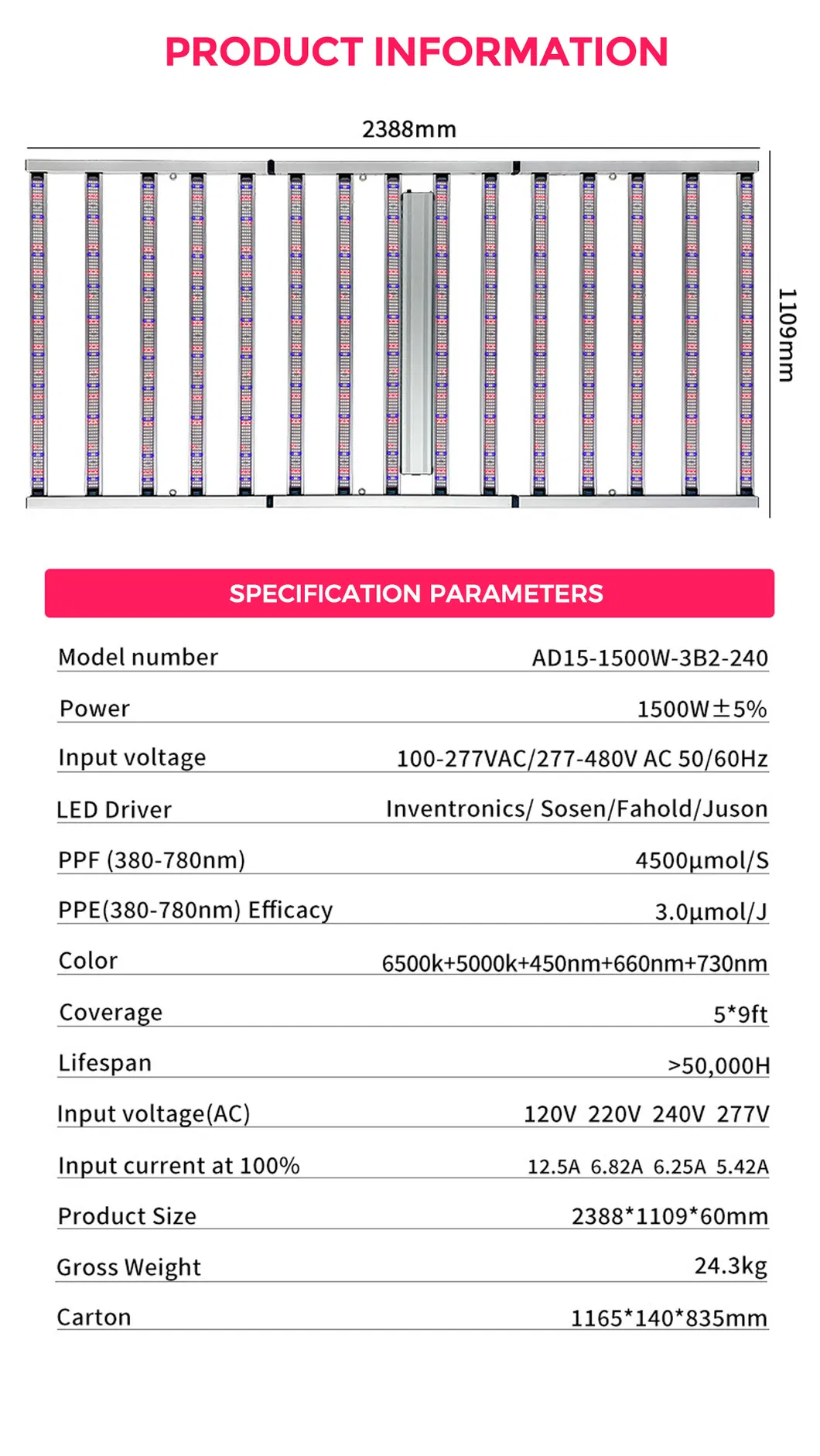 LED Grow Light 8
