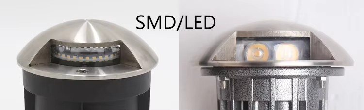 2way 6W Hot Sales Outdoor Inground Step Lamp Recessed Driveway Ground Led Underground Lights Landscape Pathway Lighting Garden