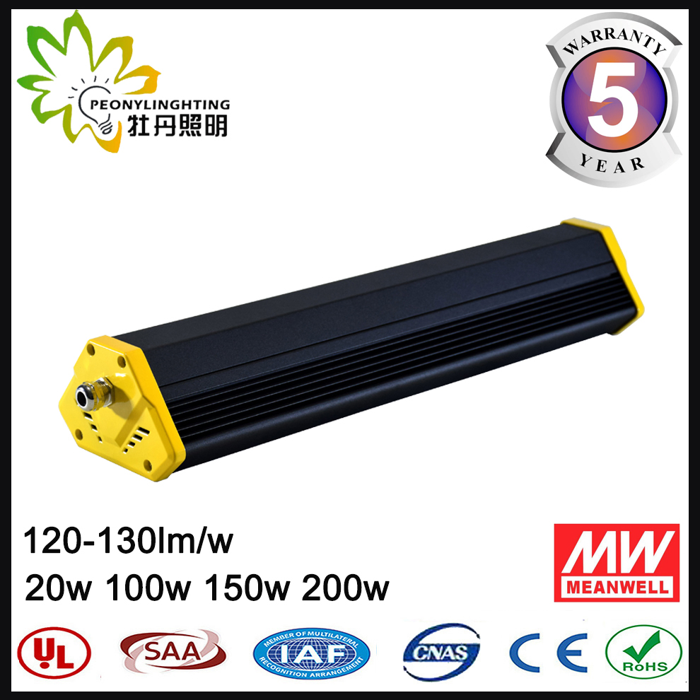 2017 New Arrivel LED High Bay Light 100W LED Linear Highbay Light, Warehouse LED Linear Highbay Light