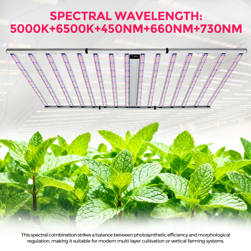 Customize Samsung 301h Evo LED Grow Light Fixture Full Spectrum Foldable Grow Lamp for Indoor Commercial Cultivation