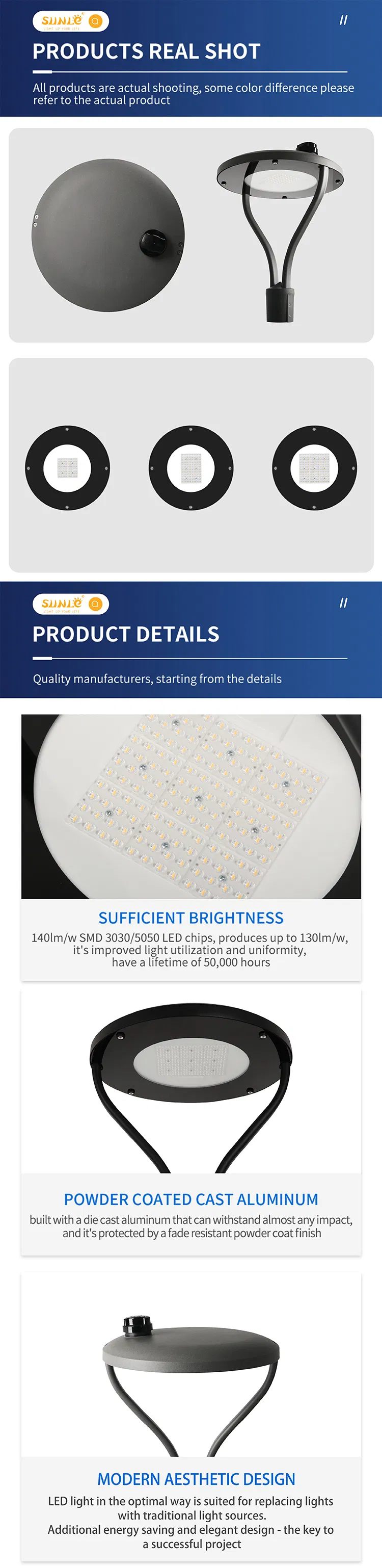 LED Urban Light Components