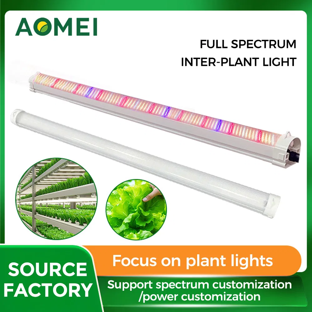 0-10V Dimmable LED Under Canopy Grow Light, Uniform Light Linear Plant Light with No Flicker, Energy Saving