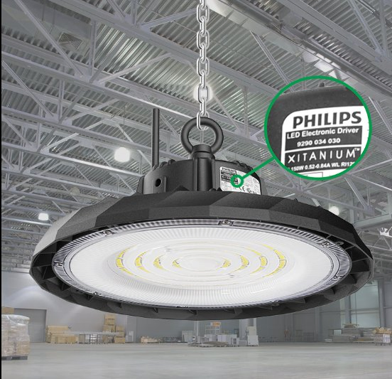 High Quality Aluminum LED Linear High Bay Light 6000K 100W 150W 200W LED High Bay Light for Warehouse Supermarket Used