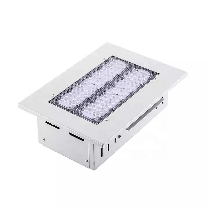170lm/w 100w 150w 200w Gas Station Canopy Petrol Led Light Recessed Led Canopy Light