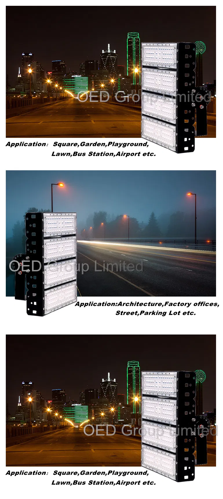 LED Tunnel Light Module Detail
