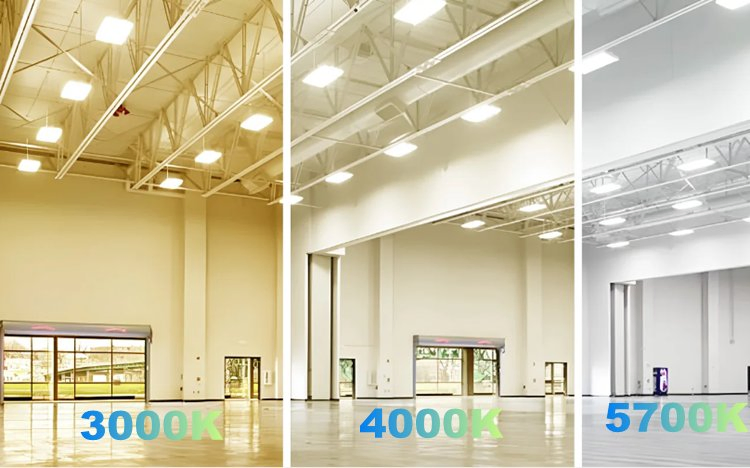400watt 350watt Linear Highbay Light White Finish High Lumen Anti Glare No Flicker 150lm/W Sdcm<6 Day Light 5000K CCT Tunable Warehouse LED Hi Bay Light ETL CB