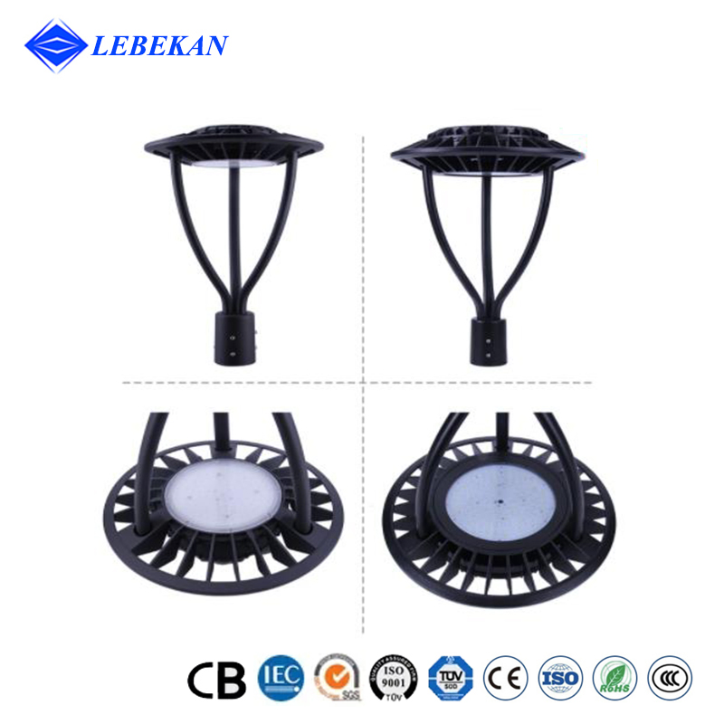 Photocell Sensor 60W 100W 120W 150W Outdoor Lamp Square Decorative Yard Road Pathway Landscape Park Public Post Top Street Lighting LED Garden Light