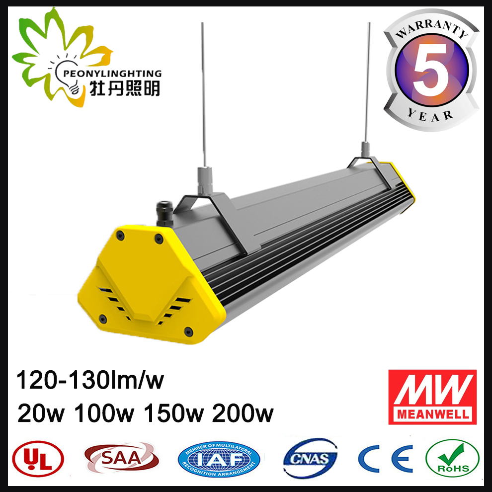2017 New Arrivel LED High Bay Light 100W LED Linear Highbay Light, Warehouse LED Linear Highbay Light