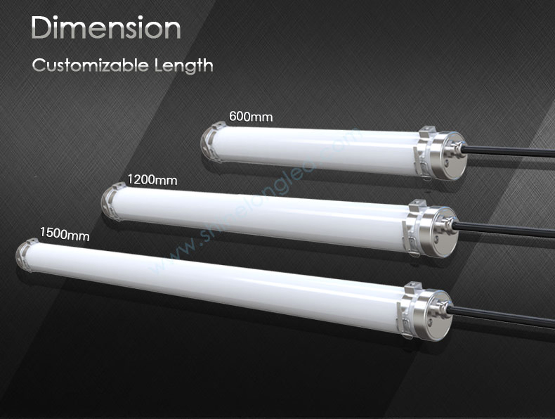 Cleaning Room Illumination: IP69K Tri-Proof LED Light Solution