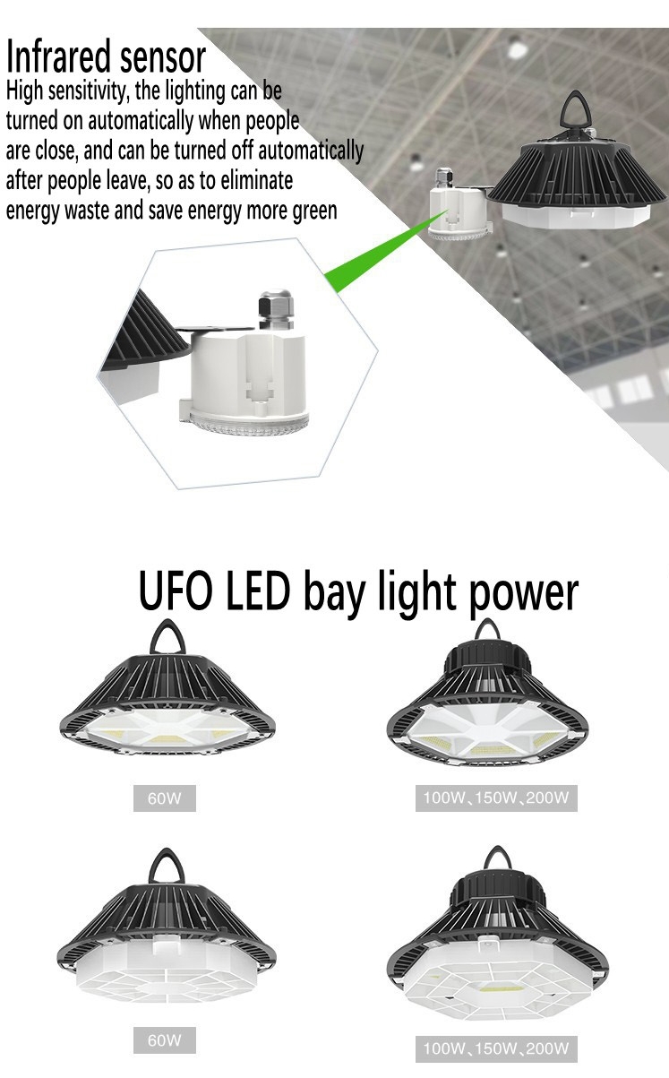 UFO LED High Bay Light Features
