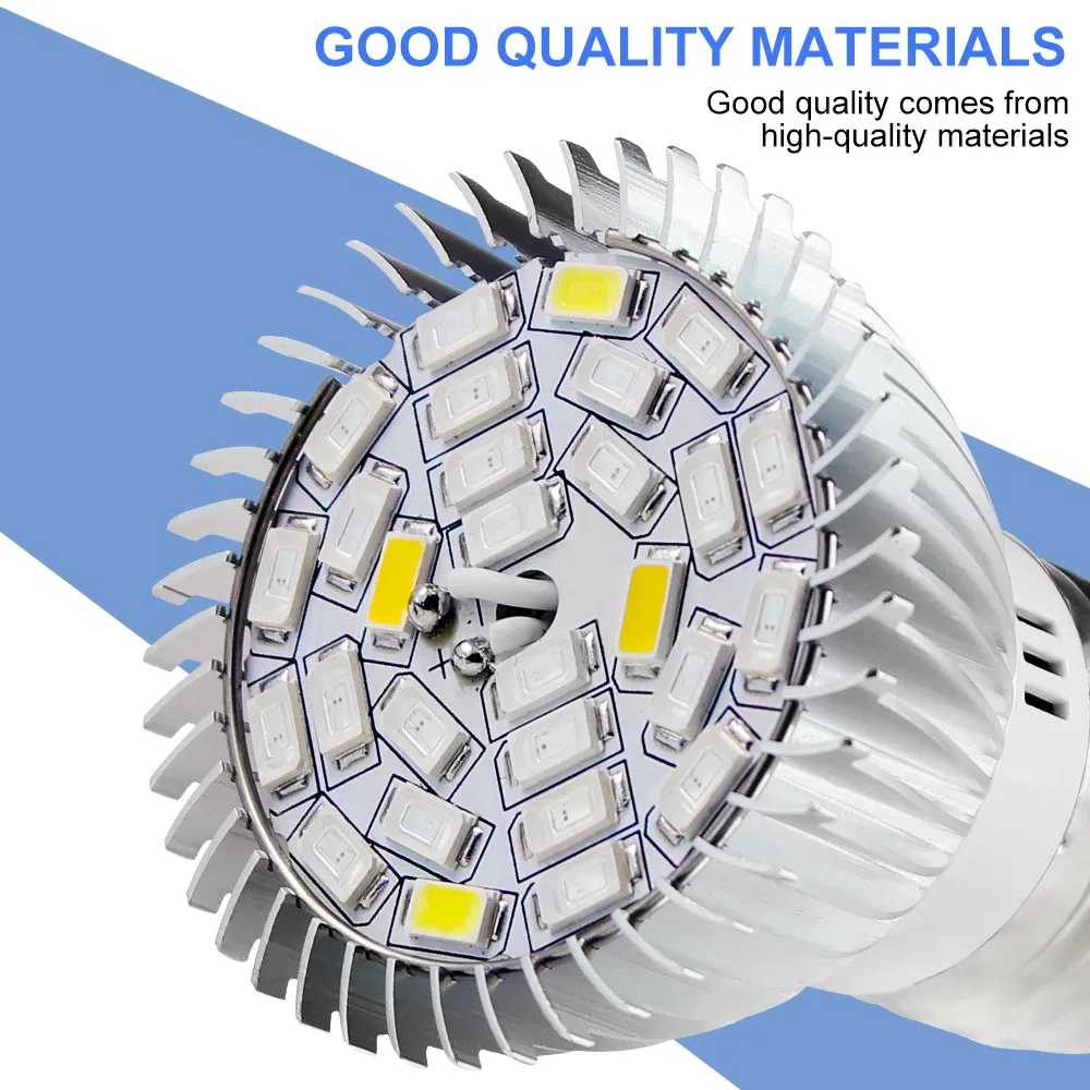 100W LED Plant Grow Light Bulb Full Spectrum for Indoor Plants Hydroponics