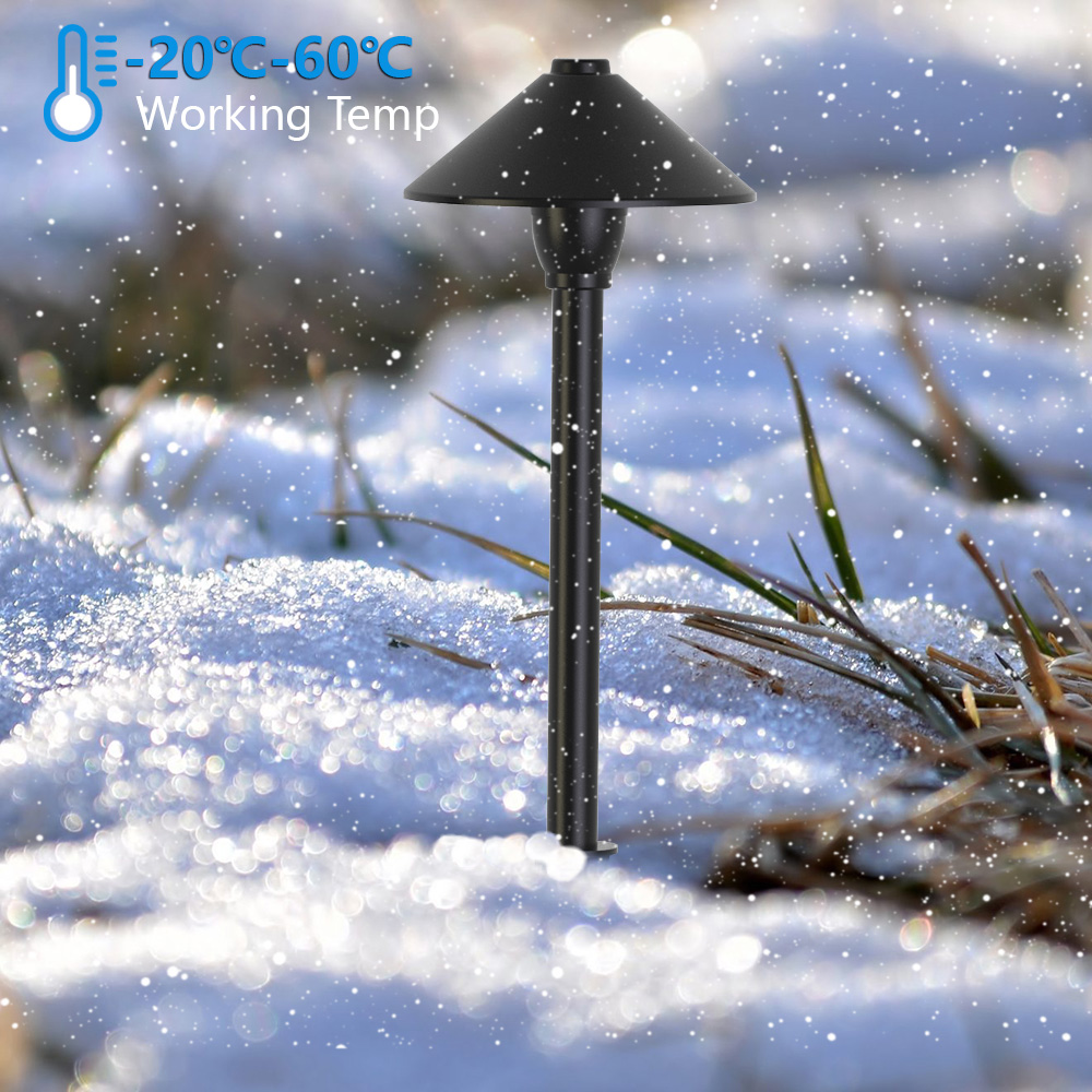 New European Design Aluminum Waterproof Outdoor IP65 LED Bollard 3W Led Garden Spike Light Lawn Lights