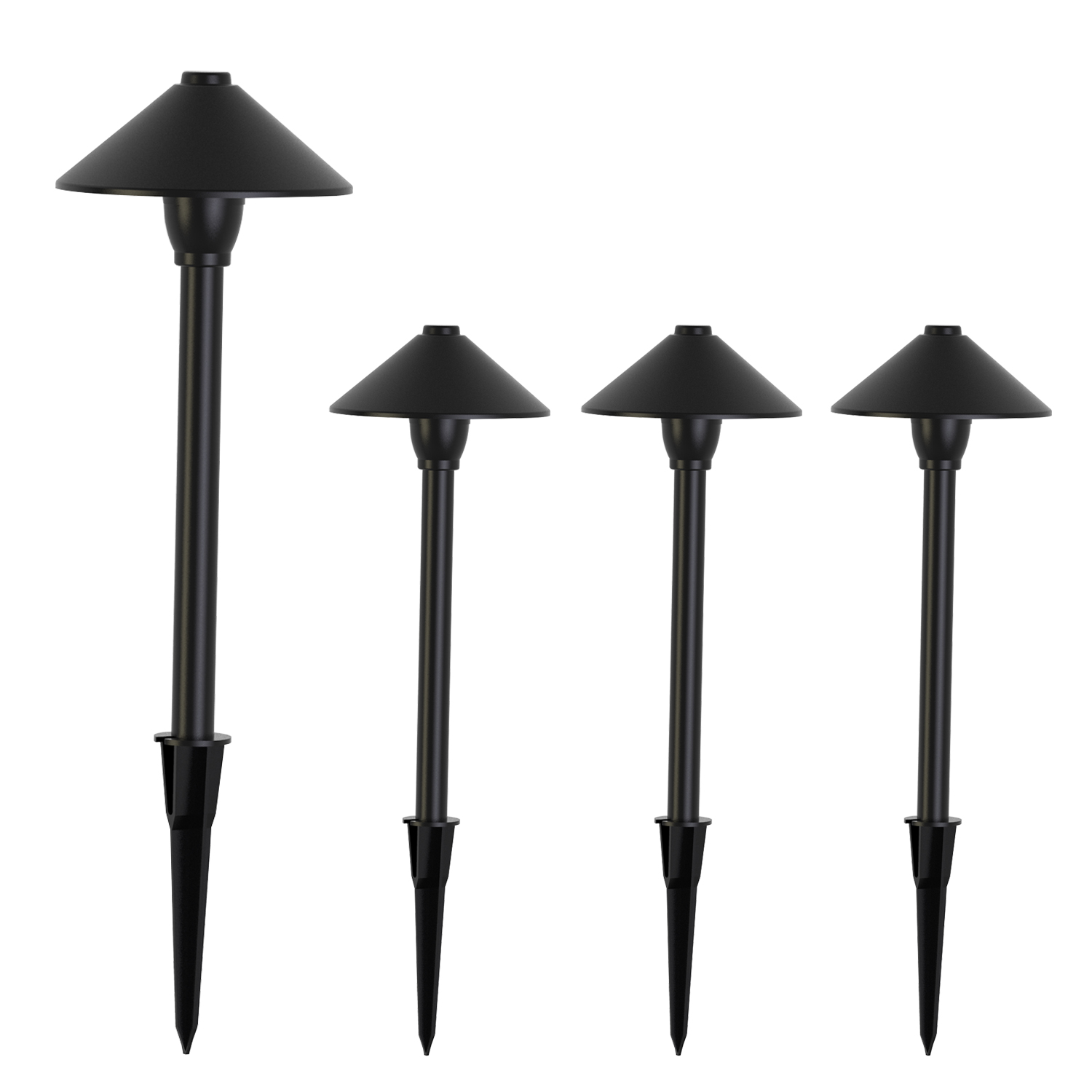 New European Design Aluminum Waterproof Outdoor IP65 LED Bollard 3W Led Garden Spike Light Lawn Lights