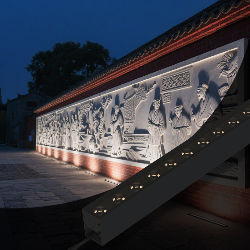 LED Ground Inground Light Aluminum DC24V Waterproof IP67 Recessed Floor Step Yard Stairs Outdoor Dimmable Light