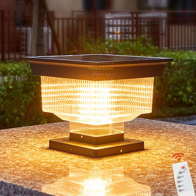 Outdoor Lighting Led Smart Garden Bollard Lights Landscape Waterproof Garden Lights