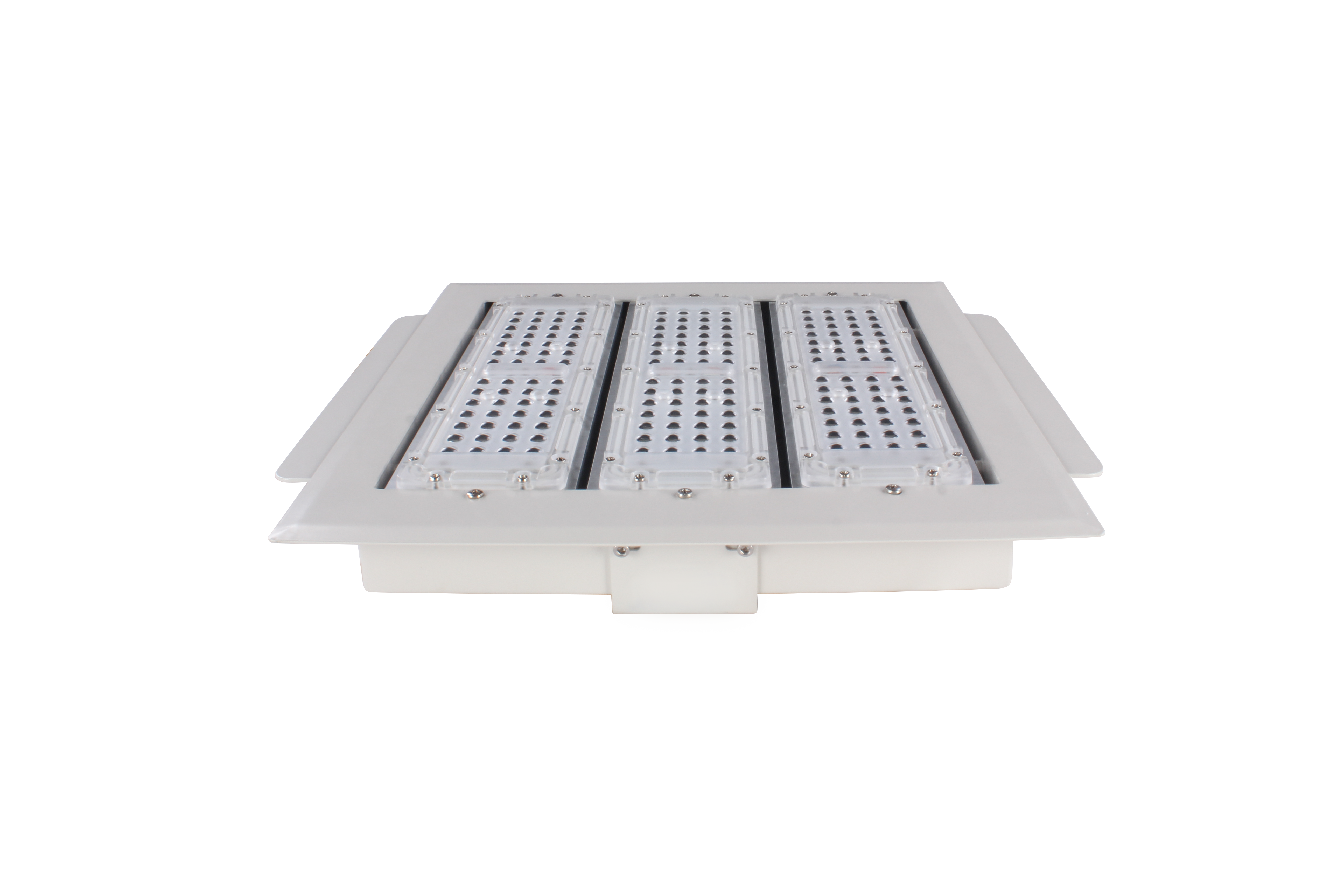 90W 120W 150W Multifunction LED Canopy Lights CRI 80 5-Year Warranty Easy Installation for Gas Stations Warehouses IP65 Rating