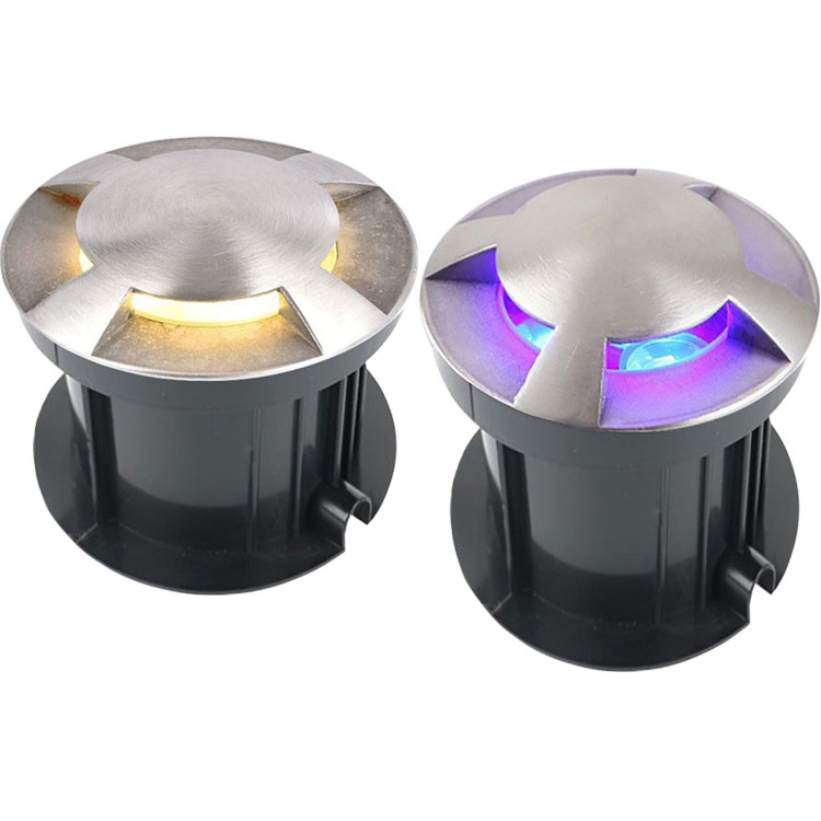 IP67 Stainless Steel Body Side View 3W/6W LED In-ground Light Buried Stair Step Light LED Underground Lighting