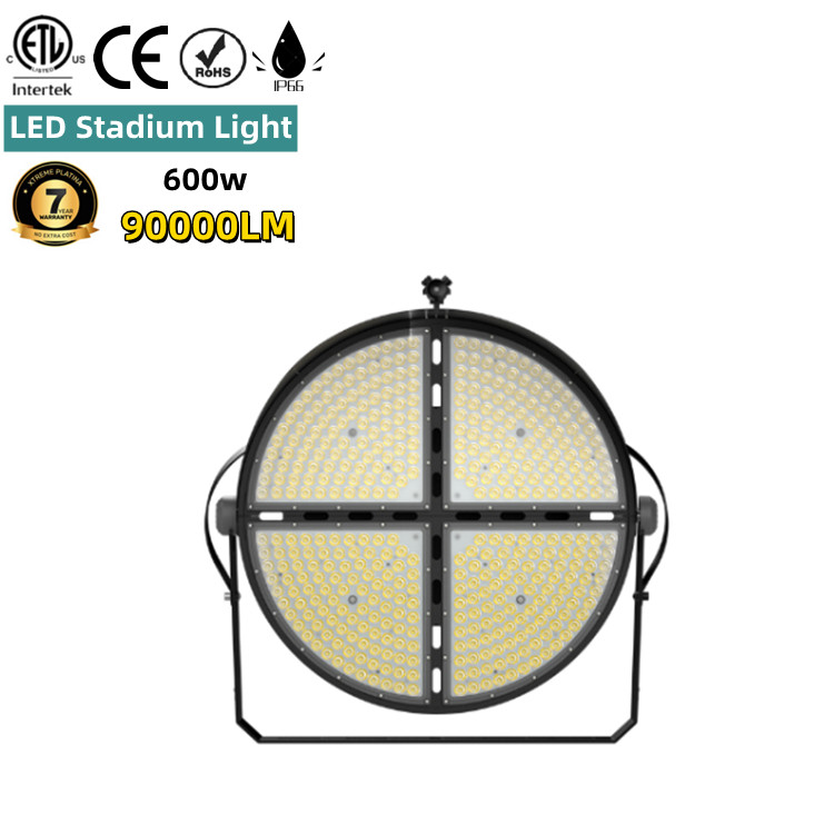Shenzhen 20 Years Factory CE ETL Approved Led Round Stadium Light 400w-1600w High Lumen up to 170lm/w IP66 Waterproof Lighting