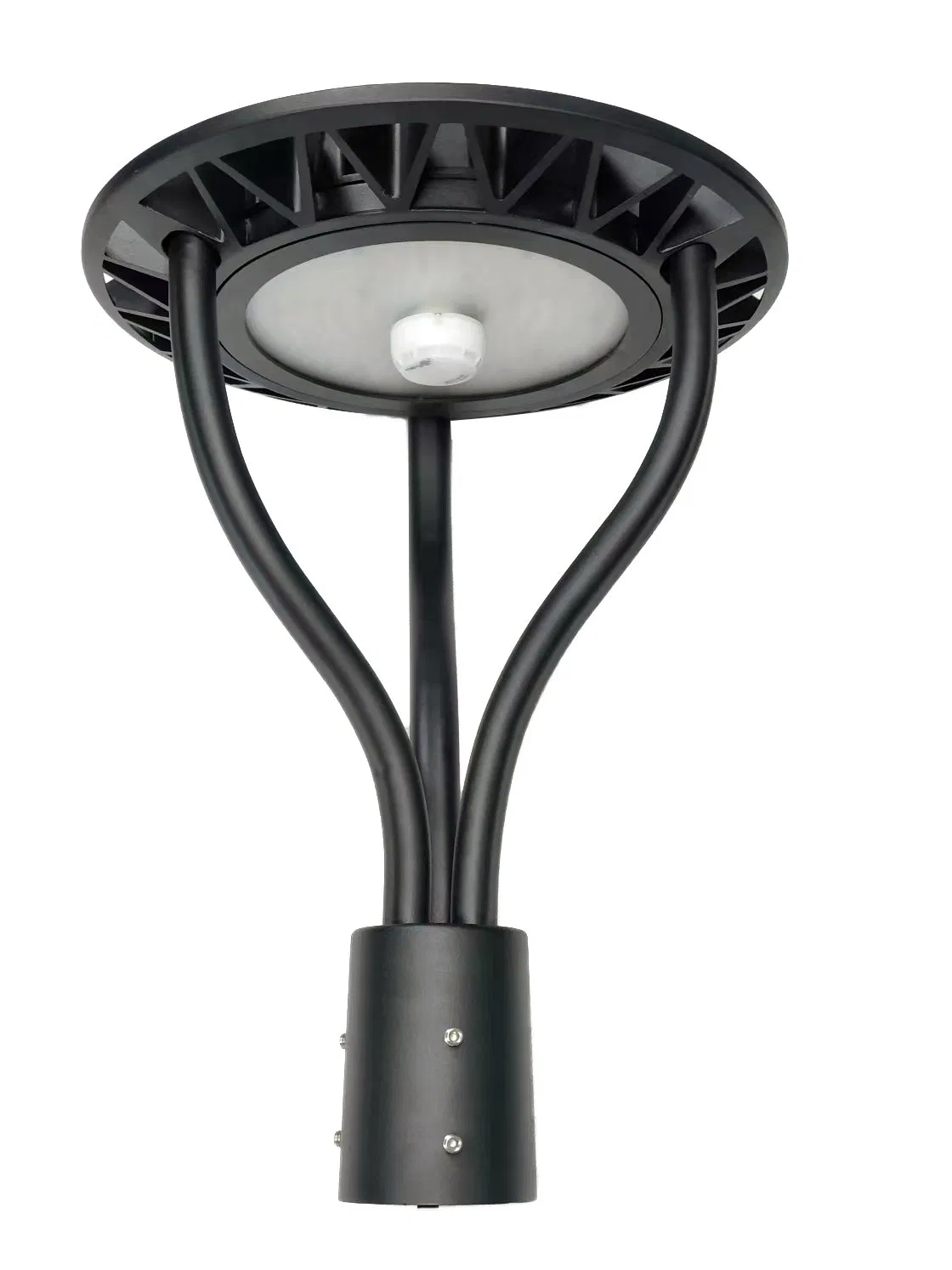 Motion Sensor CRI70/80/90 Smart 150W LED Post Top Light Dlc Parking Pathway Highway Public Area Landscaping Garden Lights 60W 80W 100W 120W 7 Years Warranty