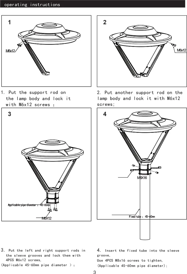 Outdoor Post Top Lighting