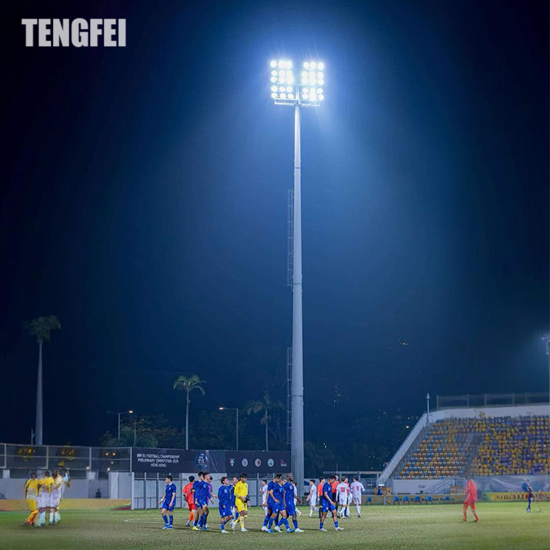 Tengfei Factory Priced 500w Led High Mast Light ultra Bright LED High Pole Lights for Large Football Stadium