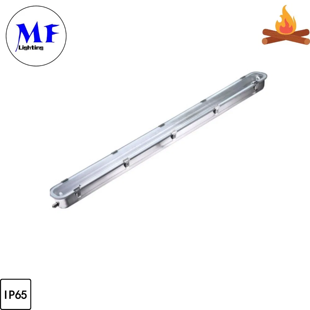 60cm/120cm/150cm 25W 35W IP65 Waterproof Dustproof Stainless-Steel Explosion Proof Fixture LED Tri-Proof Light for Workshop Warehouse Chemical Industry