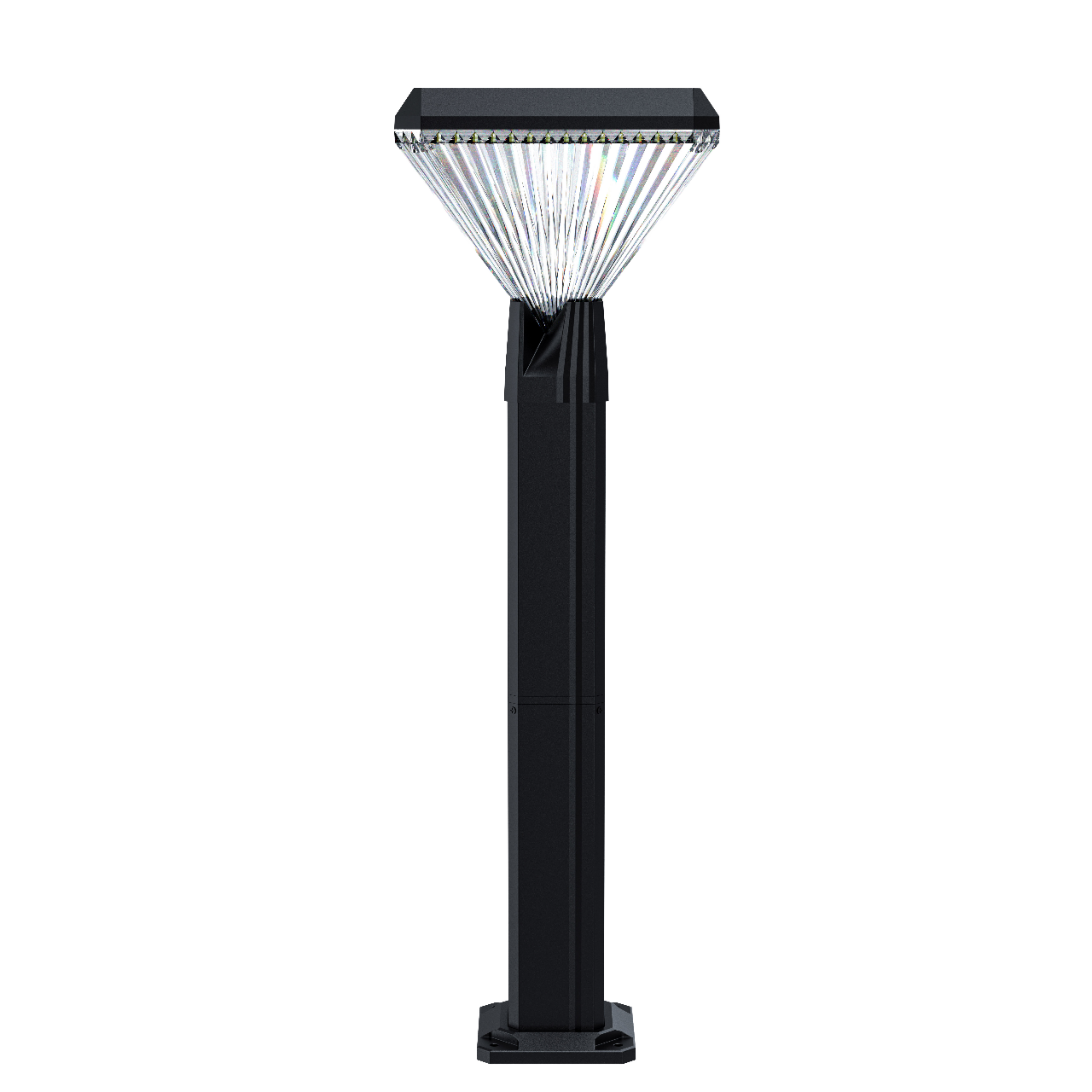 Solar Garden Light Charging Battery IP65 Waterproof Yard Park Bollard Light Road Decoration Outdoor Lawn Landscape Lights