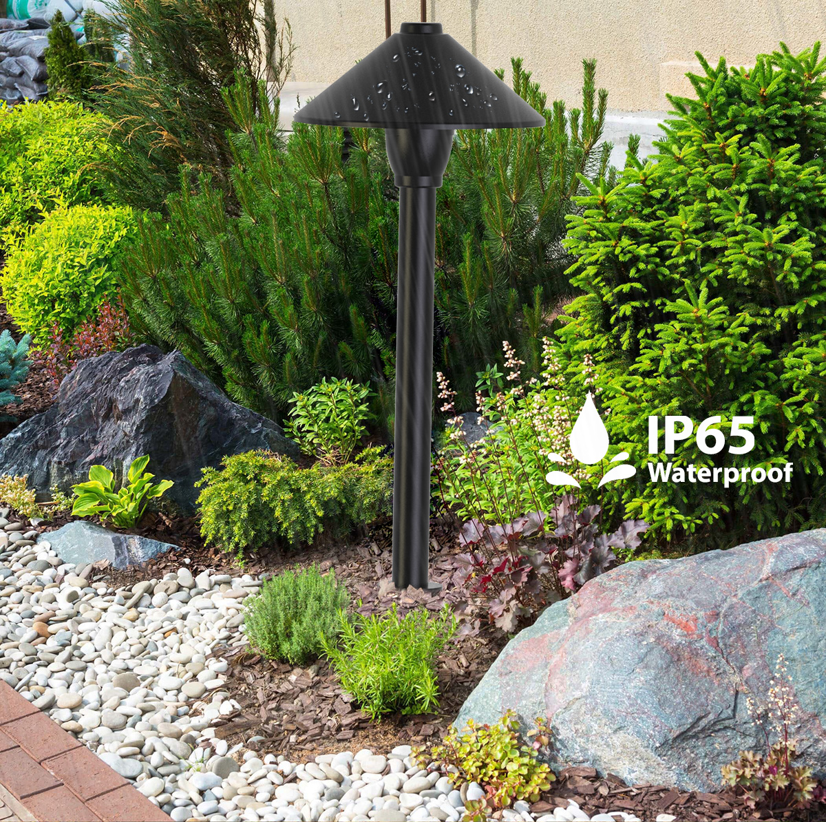 New European Design Aluminum Waterproof Outdoor IP65 LED Bollard 3W Led Garden Spike Light Lawn Lights