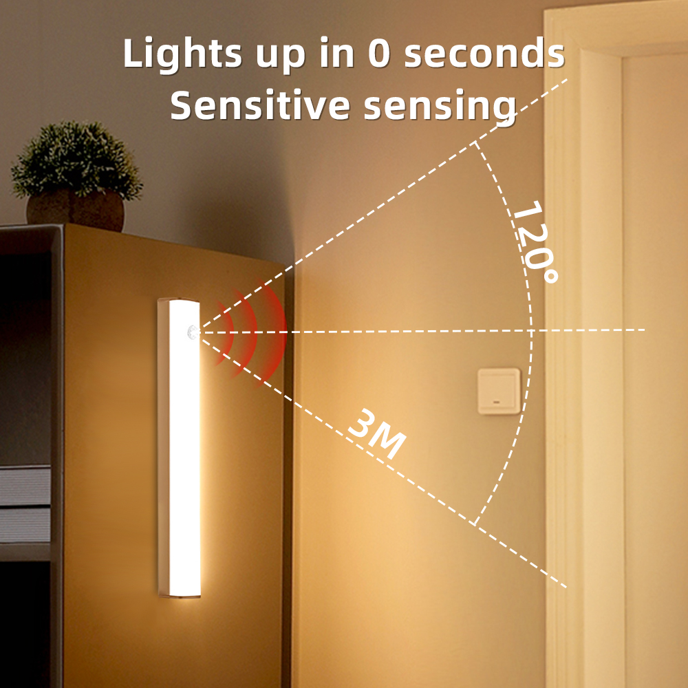 Cabinet Rechargeable Motion Sensor Led Light Indoor Step Light with Motion Sensor